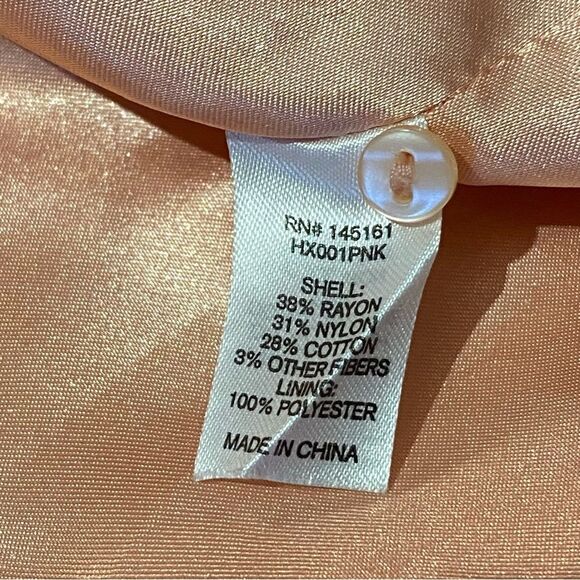 C Pink Girly Girl Sweet Lace Sheath Cocktail Mini Dress Women's Size Small - Picture 11 of 15